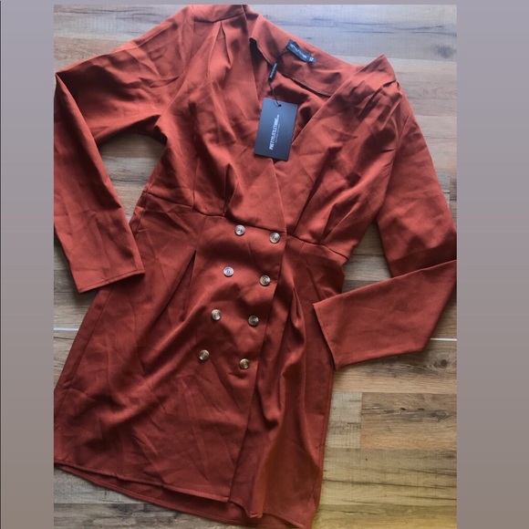 Rust Orange Dress - Picture 4 of 8